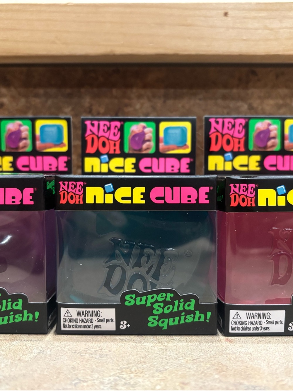 (3) Needoh Nice Cubes